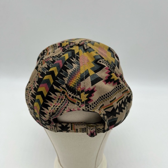 21 Men Hat Cap Strap Back Aztec Southwestern Abstract Design - Picture 5 of 13